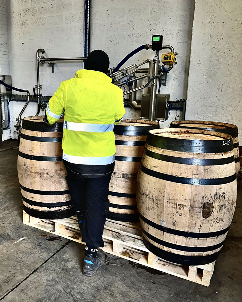 Spirit Processing and Cask Filling by Houston Bottling and Co-Pack